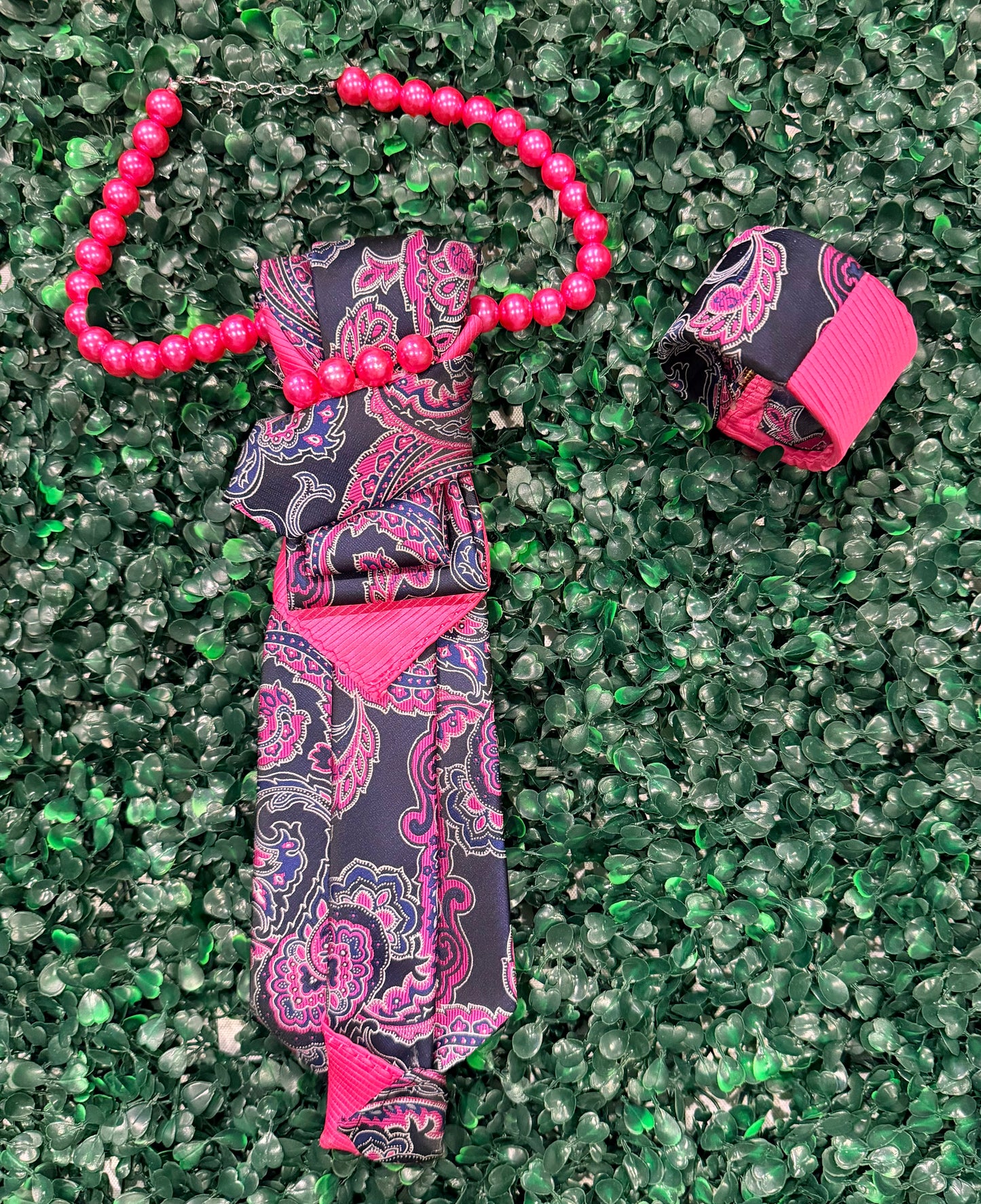 Pink Paisley Luxe Set
